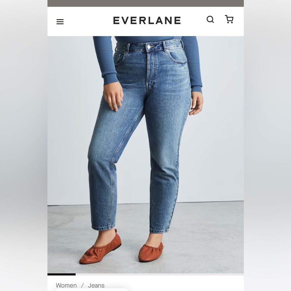 Everlane The Curvy ’90s Cheeky® Jean